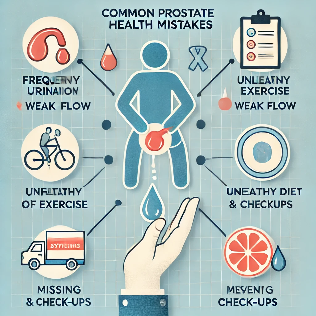 Common prostate health mistakes